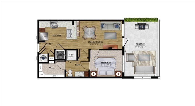 Minimalist (S) Muse-406 floor plan
